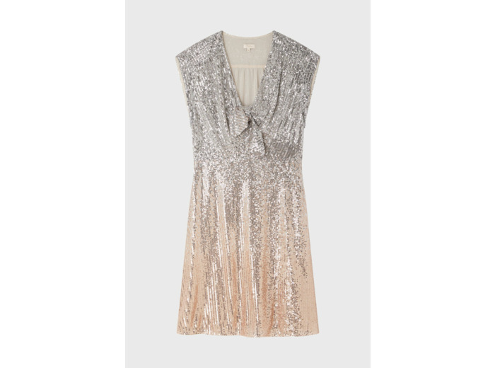 Robe courte à sequins - EDELYNE