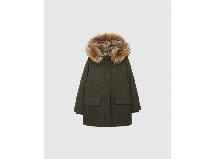 Parka Parson Kaki en Coton