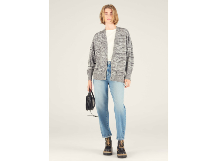 Cardigan cendre