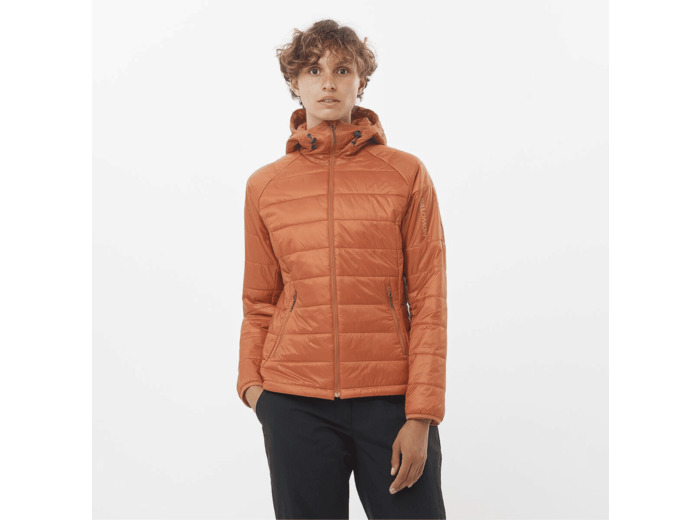Veste Isolante Outline Hooded Baked Clay