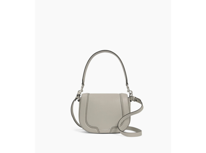 Sac bandoulière moyen modèle Ella en cuir grainé