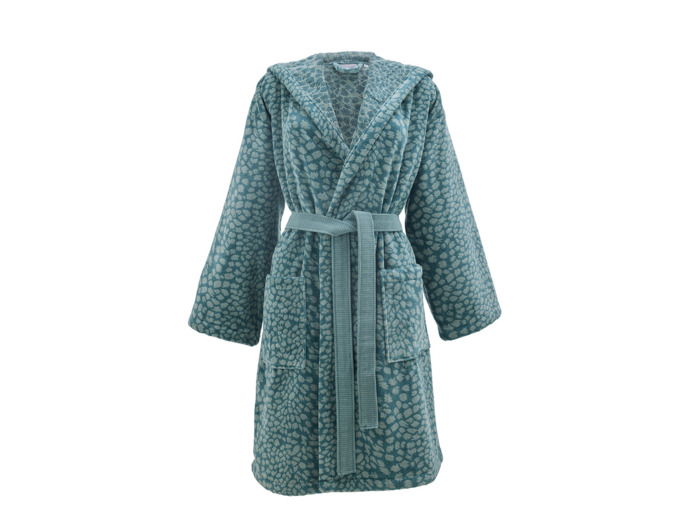 PEIGNOIR À CAPUCHE | Imaginaire - Bleu nuit