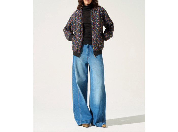 Blouson marine multico