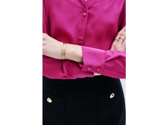 Chemise calysta 100% soie