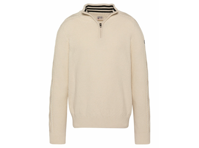 Pull camionneur en maille texturée PLSERGIO2 SCHOTT