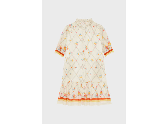 Robe et large imprimée - PLISIA