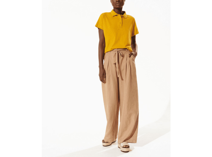 Polo ocre jaune