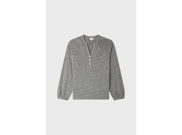T-shirt manches longues et strass - ALYS