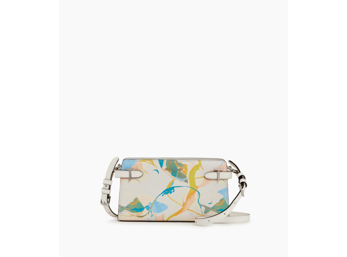 Petit sac à bandoulière Emilie en cuir signature T