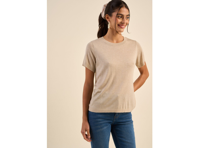 Pull à manches courtes