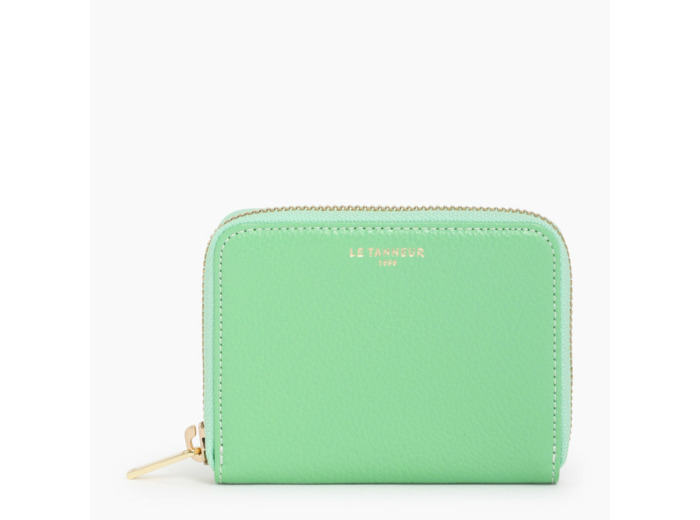 Porte monnaie Emilie en cuir grainé