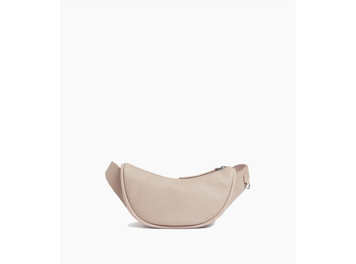 Sac banane Noah en cuir grain buffle et cuir lisse