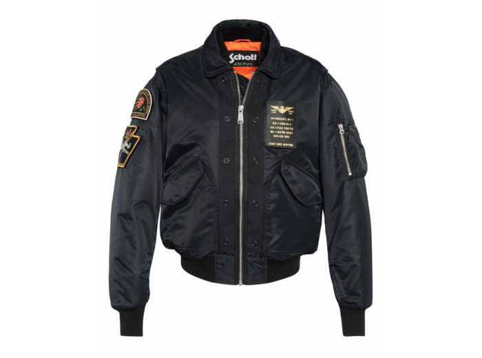 Bomber CWU badgé CW12RS SCHOTT