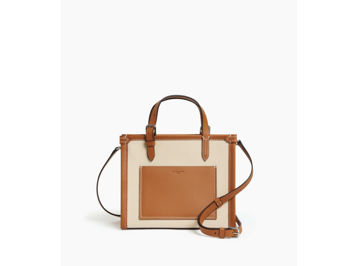 Mini sac cabas le 125 en toile naturelle