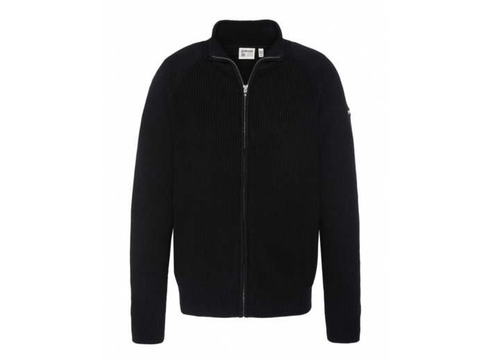 Pull zippé en coton PLALI3 SCHOTT