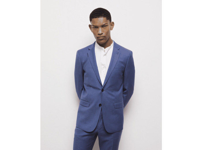 Veste De Costume 2 Boutons blue