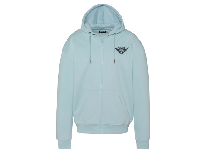 Sweatshirt zippé à capuche army