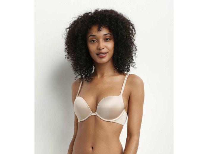 Soutien-gorge push up à armatures en microfibre Nude Dim Beyond Sexy