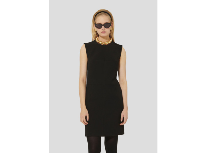 Robe Rohane Noir en Polyester Recyclé