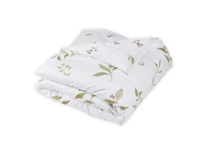 Housse de couette Violette | motif à fleurs | Tradition des Vosges