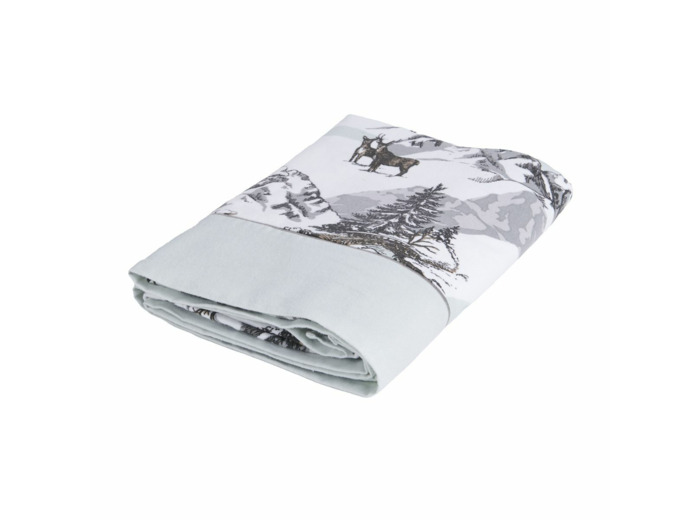 Drap plat Montagne | Flanelle | Tradition des Vosges