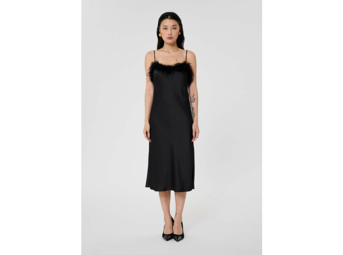 Robe Reaney Noir en Polyester