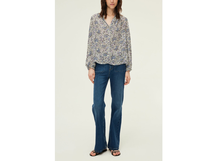 Chemise imprimé cachemire - ANOURA