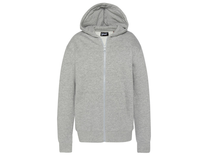 Sweatshirt zippé à capuche badgé enfant