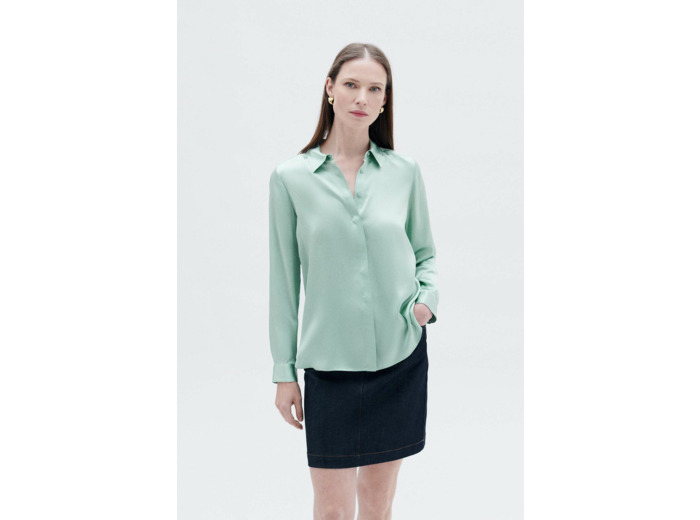 Chemise cjamie1 100% soie