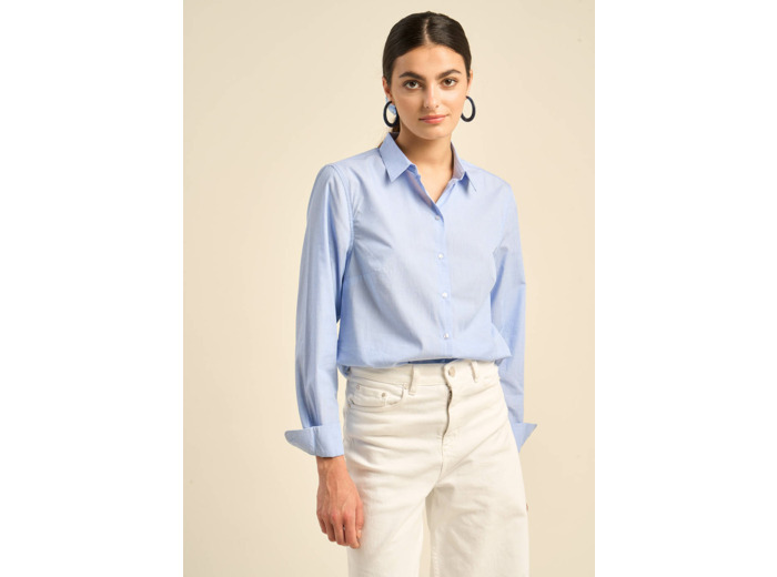 Chemise cintrée à manches longues