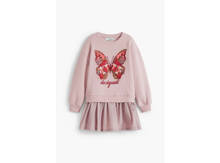 Robe À Manches Longues En Maille – Fille
