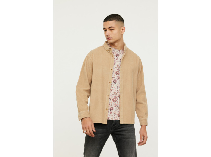 Chemise velours grosses côtes