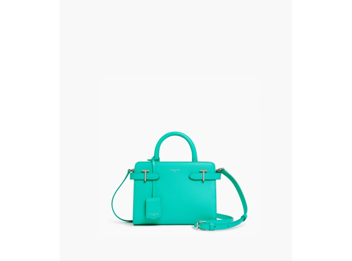 Petit sac à main Emilie en cuir signature T