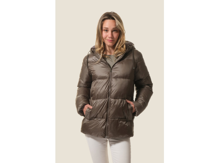 Doudoune métallisée femme Cataly