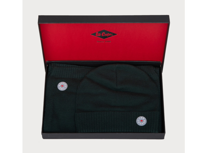 Coffret avec bonnet et écharpe