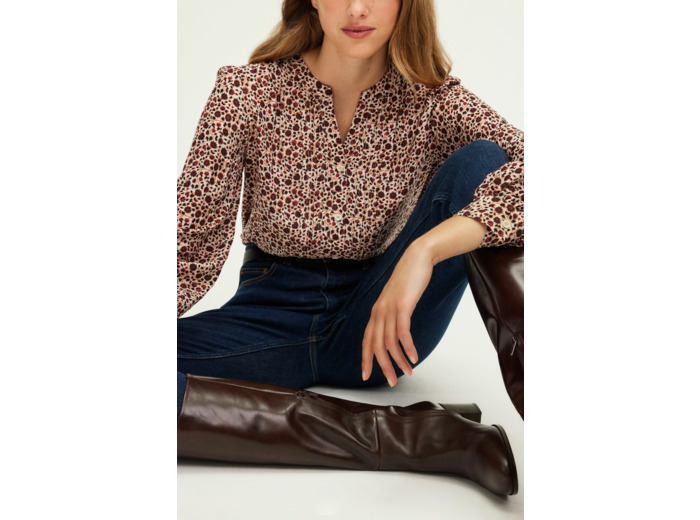 Chemise fluide à fleurs - BERNIKE