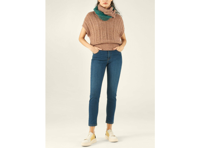 Jean bleu indigo
