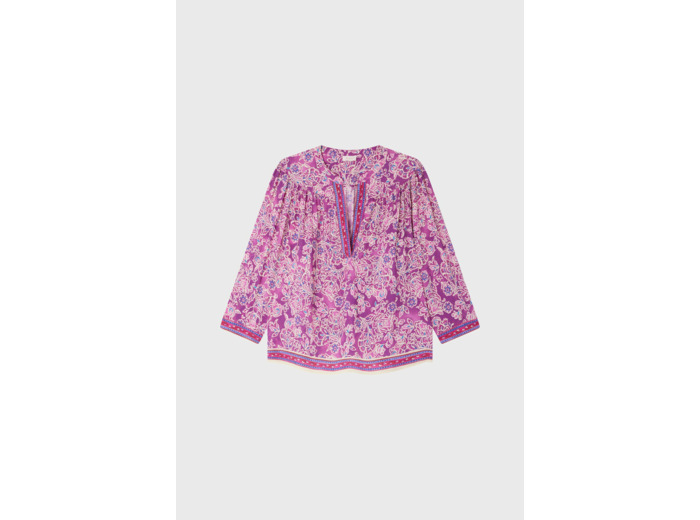 Blouse fluide imprimée ? BERNADINE