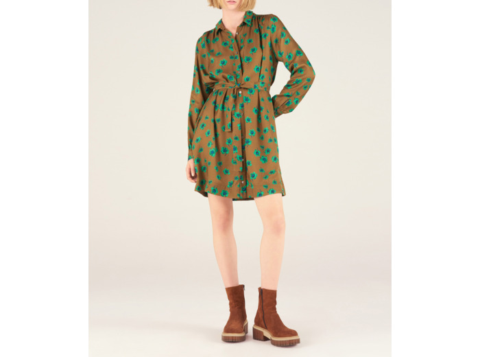 Robe demoiselle verte