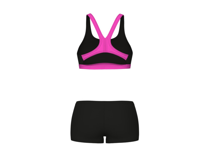 Maillot de bain 2 pièces arena Feel Graphic pour femmes