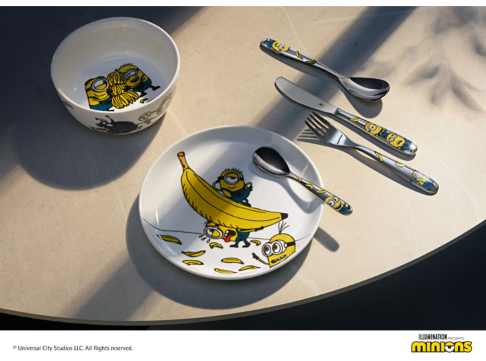 Ensembde de couverts enfants MINIONS - 6 pièces