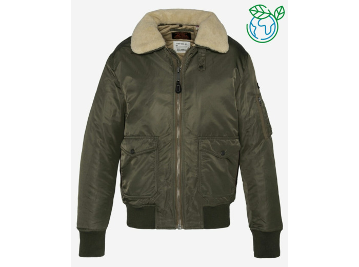 Bomber Pilote en Nylon Recyclé SCHOTT OHARARS