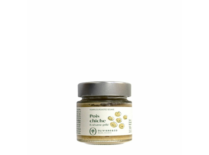 Tartinable pois chiches et sésame grillé