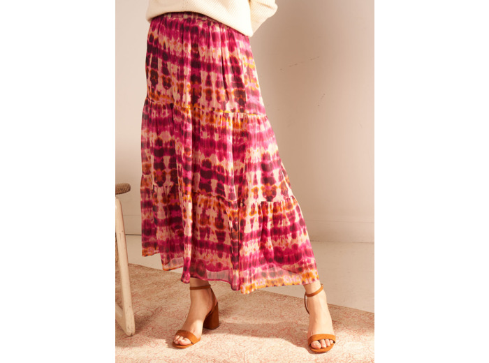 Jupe longue imprimée