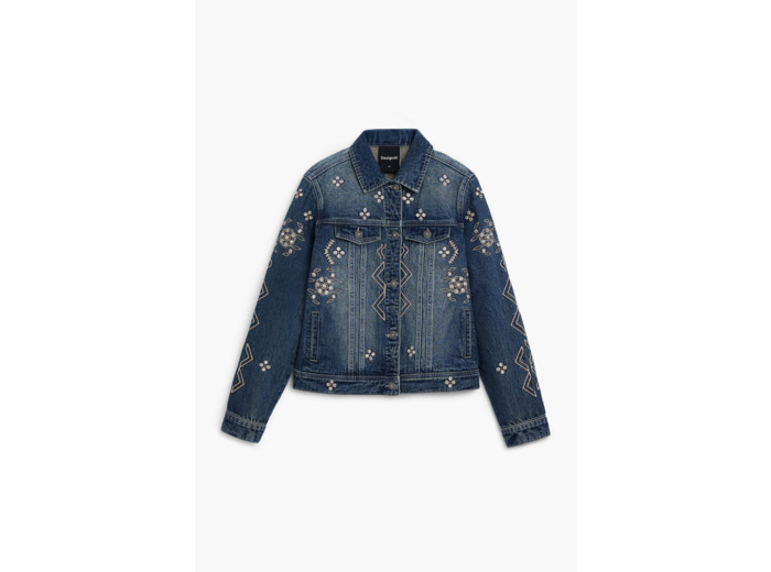 Veste Trucker En Denim – Femme