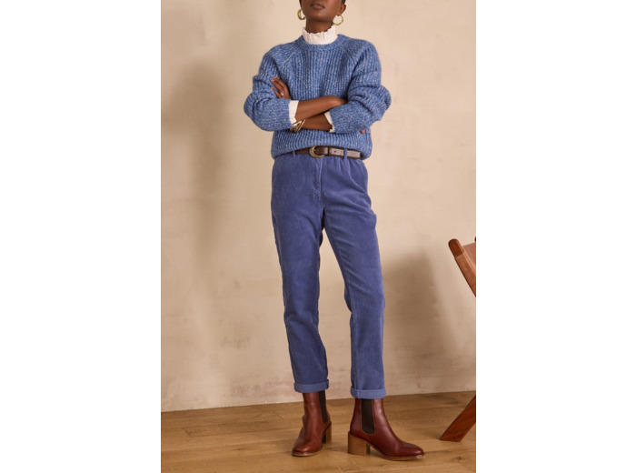 Pantalon chino SABIL en velours