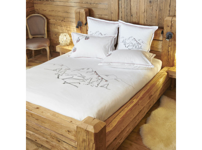 Linge de lit brodé | Collection Vosges | Tradition des Vosges