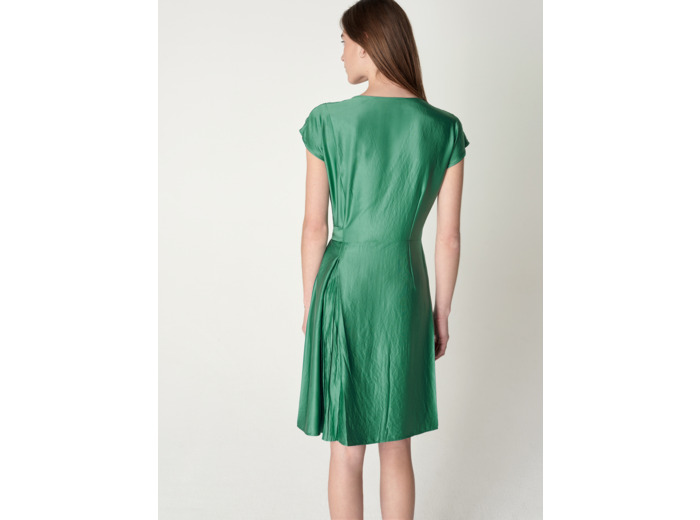 Robe garance emeraude