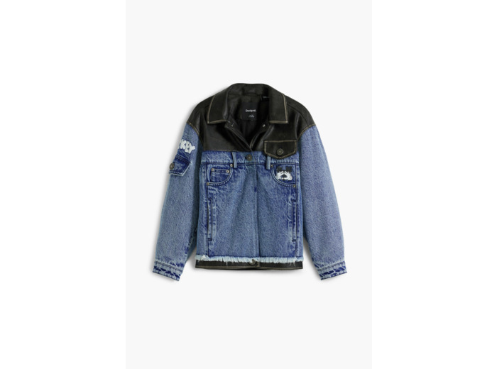 Veste Trucker En Denim – Fille