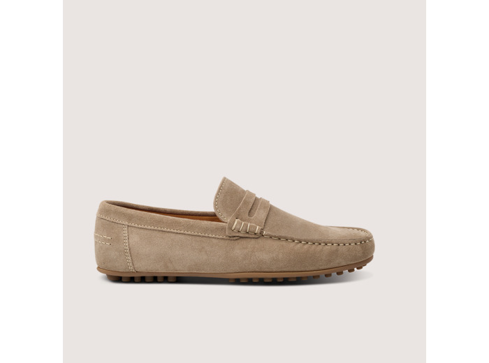 Mocassins Homme Atlantic Taupe